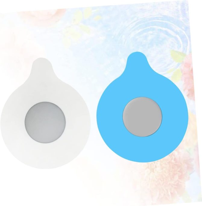 2pcs Bathtub Drain Stopper Drain Stopper Bathroom Plug Basin Plug Sewer Cover Strong Adsorption Soft Flexible Silicone Flat Cover Easy to Clean - Image 2