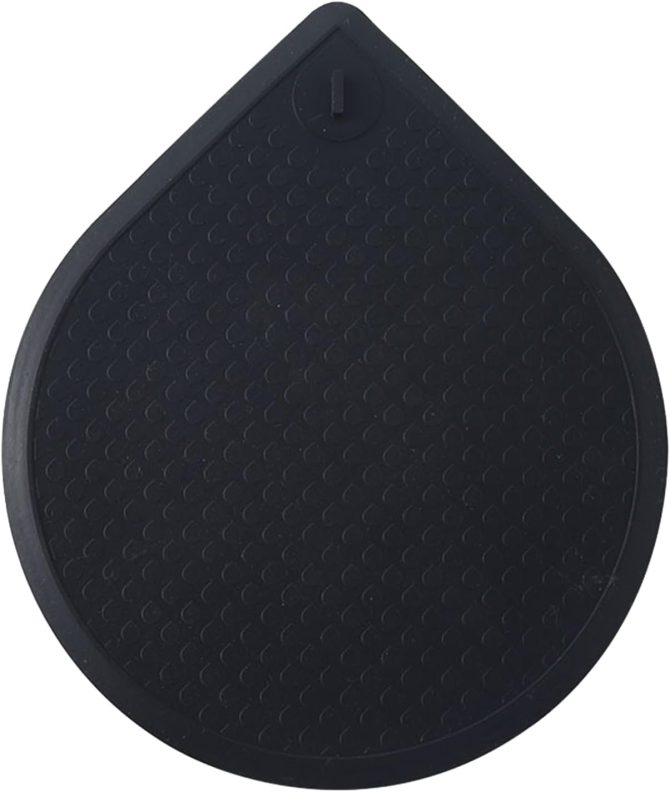 Silicone Tub Stopper Floor Drain Cover Sewer Anti-Odor Mat Deodorizing Drain Plugs for Kitchen Bathroom Black One Size