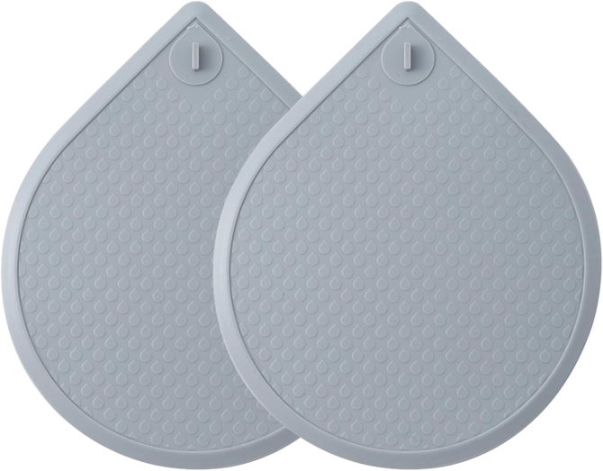 Silicone Tub Stopper Floor Drain Cover Sewer Anti-Odor Mat Deodorizing Drain Plugs for Kitchen Bathroom Black One Size - Image 2
